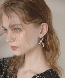 MIELI INVARIANT | Oval Double Pierce(ピアス(両耳用))