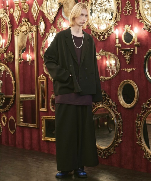 ln fortis(ロンフォルティス)の「ln fortis - クリスプシルエットハカマパンツ(その他パンツ・メンズ・ブラック/グレー/テラコッタ・SMALL/MEDIUM)」の17枚目の写真