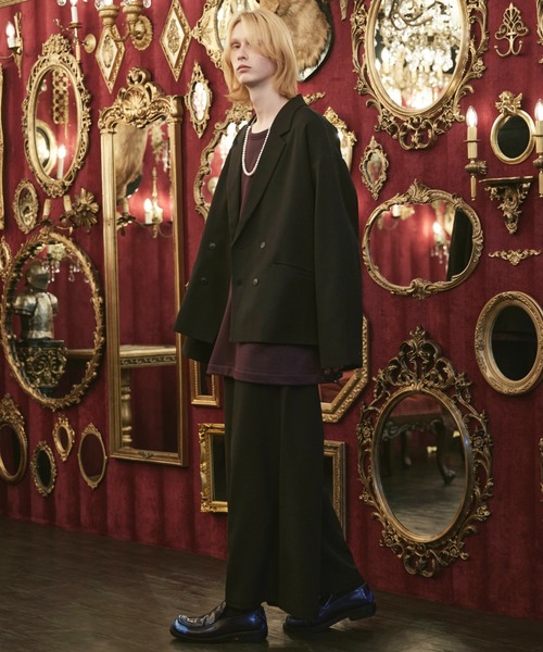 ln fortis(ロンフォルティス)の「ln fortis - クリスプシルエットハカマパンツ(その他パンツ・メンズ・ブラック/グレー/テラコッタ・SMALL/MEDIUM)」の18枚目の写真