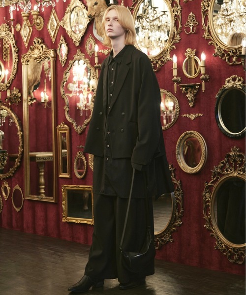 ln fortis(ロンフォルティス)の「ln fortis - クリスプシルエットハカマパンツ(その他パンツ・メンズ・ブラック/グレー/テラコッタ・SMALL/MEDIUM)」の21枚目の写真