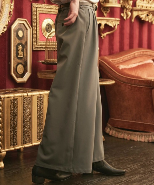 ln fortis(ロンフォルティス)の「ln fortis - クリスプシルエットハカマパンツ(その他パンツ・メンズ・ブラック/グレー/テラコッタ・SMALL/MEDIUM)」の15枚目の写真