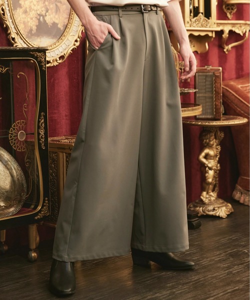 ln fortis(ロンフォルティス)の「ln fortis - クリスプシルエットハカマパンツ(その他パンツ・メンズ・ブラック/グレー/テラコッタ・SMALL/MEDIUM)」の16枚目の写真