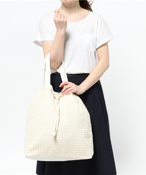 Kastane(カスタネ)の「【Kastane】ショルダートートBAG(ショルダーバッグ・レディース・オフホワイト・FREE)」の7枚目の写真
