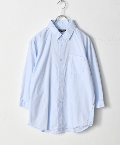 【セール】日本製ブロードナノファイン加工レギュラーカラー七分袖シャツ（シャツ/ブラウス）｜Starting Over（スターティングオーバー）