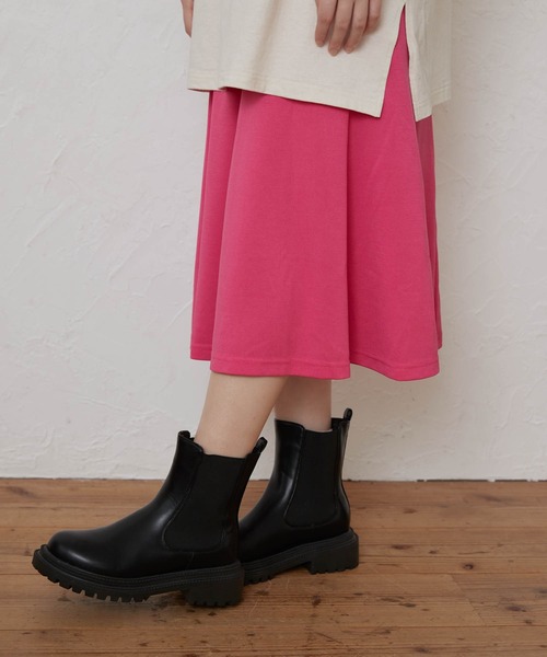 WEGO(ウィゴー)の「WEGO/サイドゴアブーツ(ブーツ・レディース・ブラック・MEDIUM/LARGE)」の7枚目の写真