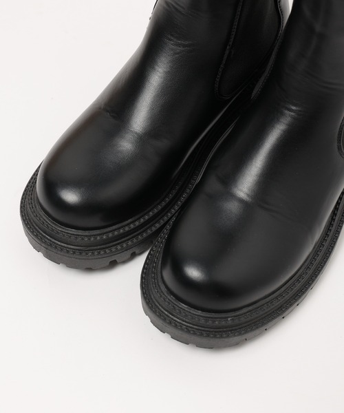 WEGO(ウィゴー)の「WEGO/サイドゴアブーツ(ブーツ・レディース・ブラック・MEDIUM/LARGE)」の12枚目の写真