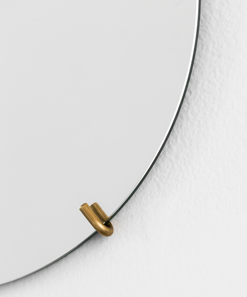 MOEBE/ムーベ】WALL MIRROR 30cm 真鍮 ウォールミラー（ミラー