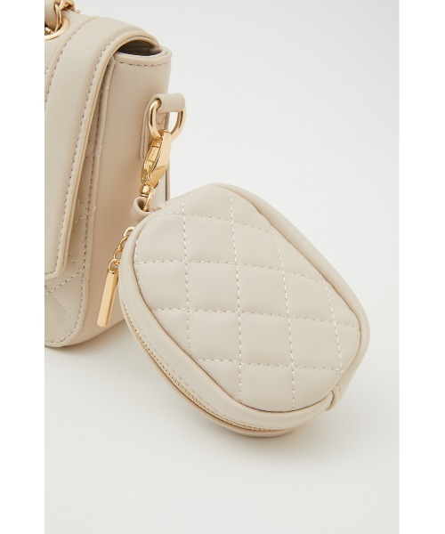 rienda（リエンダ）の「マルチショルダーバッグ（ショルダーバッグ・レディース・ブラック/ライトグリーン/ライトベージュ・FREE）」の4枚目の写真