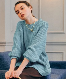 AMERICAN HOLIC | ざっくりラグランニットプルオーバー(ニット/セーター)