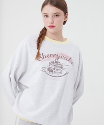 KIRSH | KIRSH CHERRY CAKE GRAPHIC RIB POINT SWEATSHIRT チェリーケーキ スウェット(スウェット)