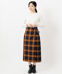 O'NEIL of DUBLIN｜オニールオブダブリンのスカート（オレンジ/橙色系