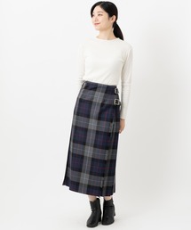 オニールダブリン　グレー O'NEIL of DUBLIN｜オニールオブダブリンのスカート（グレー