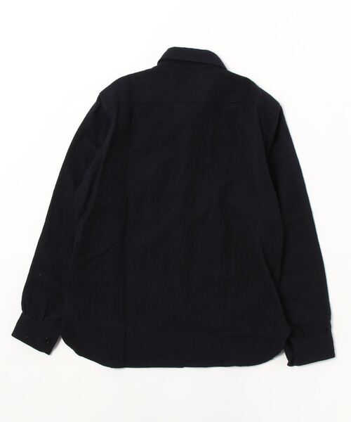 Buzz Rickson's(バズリクソンズ)の「BUZZ RICKSON'S | ウールフランネル C.P.O.シャツ WOMEN(シャツ/ブラウス・レディース・ネイビー・38)」の2枚目の写真