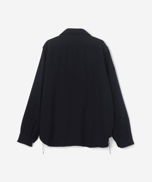 Buzz Rickson's(バズリクソンズ)の「BUZZ RICKSON'S | ウールフランネル C.P.O.シャツ WOMEN(シャツ/ブラウス・レディース・ネイビー・38)」の8枚目の写真