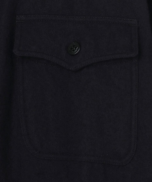Buzz Rickson's(バズリクソンズ)の「BUZZ RICKSON'S | ウールフランネル C.P.O.シャツ WOMEN(シャツ/ブラウス・レディース・ネイビー・38)」の13枚目の写真