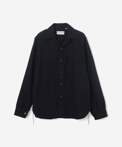 Buzz Rickson's(バズリクソンズ)の「BUZZ RICKSON'S | ウールフランネル C.P.O.シャツ WOMEN(シャツ/ブラウス・レディース・ネイビー・38)」の7枚目の写真