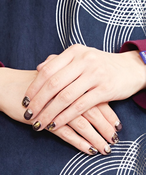 カヤ(カヤ)の「【カヤ】雅ネイルシール(ネイルシール/ネイルチップ・レディース・その他1/その他2/その他3・FREE)」の3枚目の写真