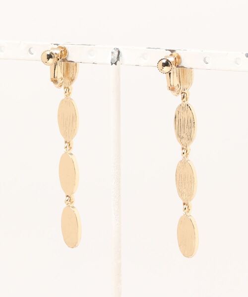 ROOM（-）の「marble drop earring（イヤリング・レディース・ゴールド系その他・FREE）」の3枚目の写真
