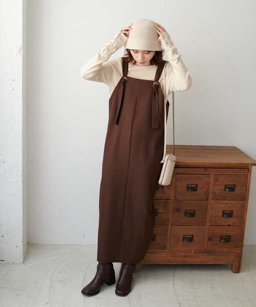 DISCOAT（ディスコート）の「ニットハット（ハット・レディース・ブラック/ベージュ/ネイビー・FREE）」の16枚目の写真