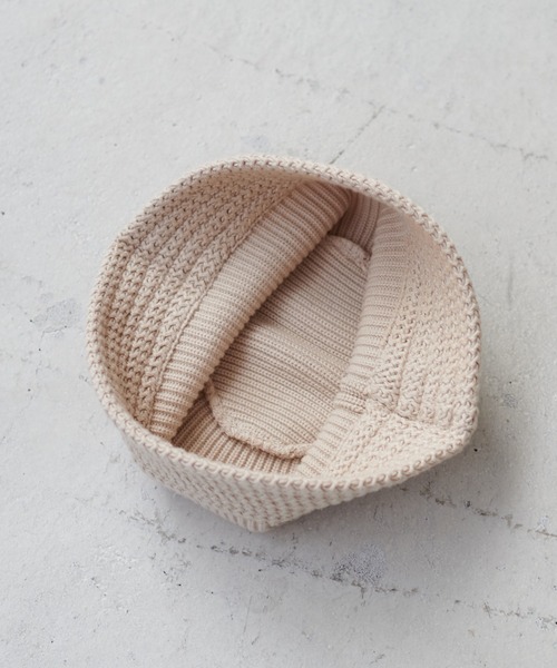 DISCOAT（ディスコート）の「ニットハット（ハット・レディース・ブラック/ベージュ/ネイビー・FREE）」の21枚目の写真