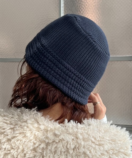DISCOAT（ディスコート）の「ニットハット（ハット・レディース・ブラック/ベージュ/ネイビー・FREE）」の13枚目の写真