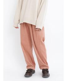 Samansa Mos2 | 太コーデュロイタックパンツ(その他パンツ)