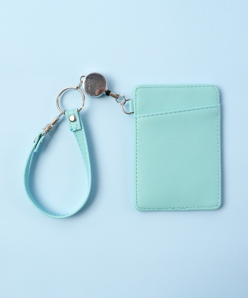 FUNALIVE（ファンアライブ）の「BNS select リール付パスケース（合成皮革）（パスケース・メンズ・キャメル/ホワイト/イエロー/ネイビー/ライトブルー/ライトピンク/ブラック/ブルー/グレー系その他/ベージュ系その他/ブラック系その他・FREE）」の6枚目の写真