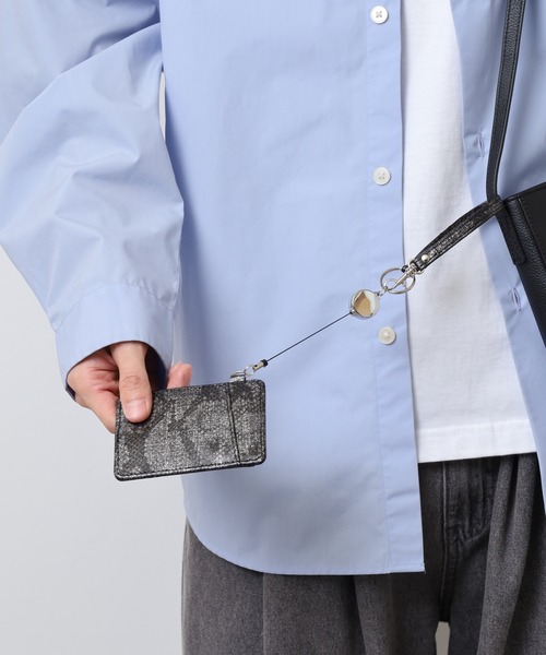 FUNALIVE（ファンアライブ）の「BNS select リール付パスケース（合成皮革）（パスケース・メンズ・キャメル/ホワイト/イエロー/ネイビー/ライトブルー/ライトピンク/ブラック/ブルー/グレー系その他/ベージュ系その他/ブラック系その他・FREE）」の22枚目の写真