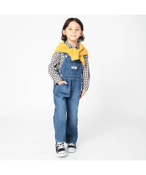 BREEZE（ブリーズ）の「サロペット（サロペット/オーバーオール・キッズ・ブルー/キャメル/ネイビー・80/110/100/120/130/90）」の7枚目の写真