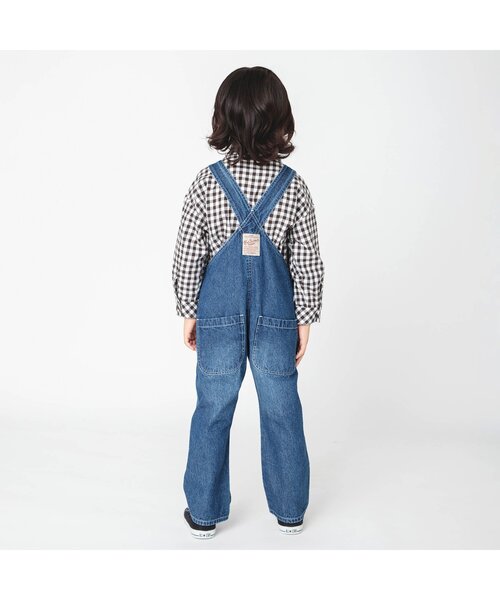 BREEZE（ブリーズ）の「サロペット（サロペット/オーバーオール・キッズ・ブルー/キャメル/ネイビー・80/110/100/120/130/90）」の8枚目の写真