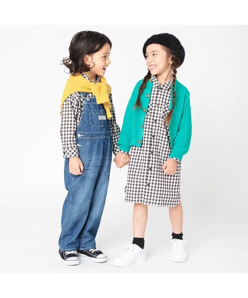 BREEZE（ブリーズ）の「サロペット（サロペット/オーバーオール・キッズ・ブルー/キャメル/ネイビー・80/110/100/120/130/90）」の9枚目の写真