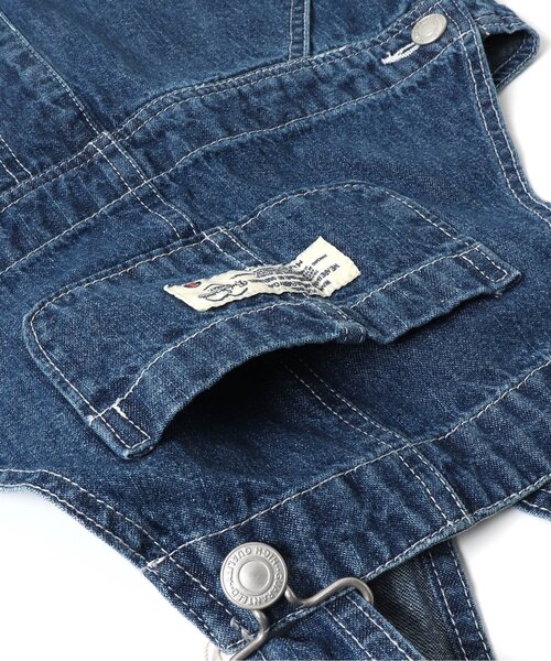 BREEZE（ブリーズ）の「サロペット（サロペット/オーバーオール・キッズ・ブルー/キャメル/ネイビー・80/110/100/120/130/90）」の21枚目の写真