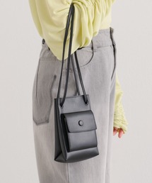 Kastane | 【新色追加】ポケット付きミニショルダーBAG(ショルダーバッグ)