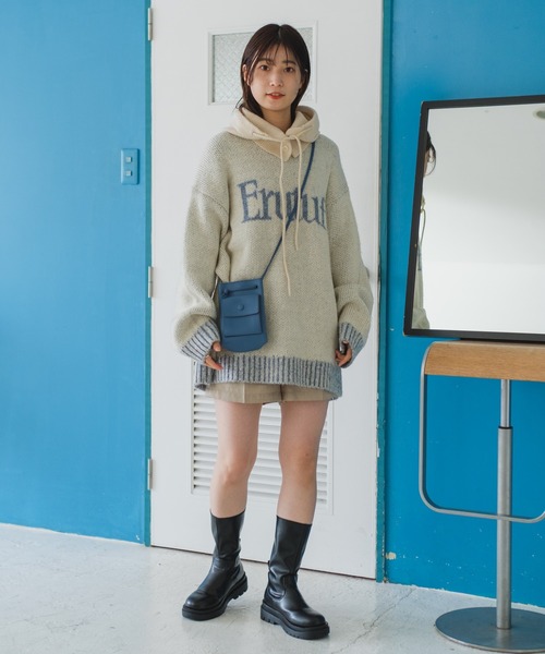 Kastane（カスタネ）の「【新色追加】ポケット付きミニショルダーBAG（ショルダーバッグ・レディース・アイボリー/ブラック/グリーン系その他/ブルー/パープル・FREE）」の15枚目の写真