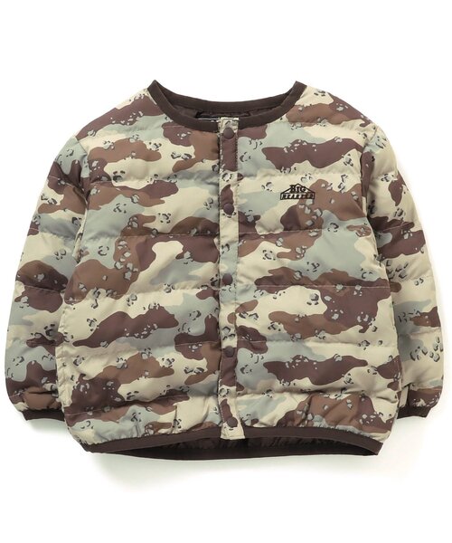 F.O.KIDS（エフオーキッズ）の「ライトインナージャケット_ウォッシャブル（ダウンジャケット/コート・キッズ・カモフラージュ/チャコール/ブルー/ゴールド/ブラック・140/130/120/110/100/95/90/80）」の5枚目の写真