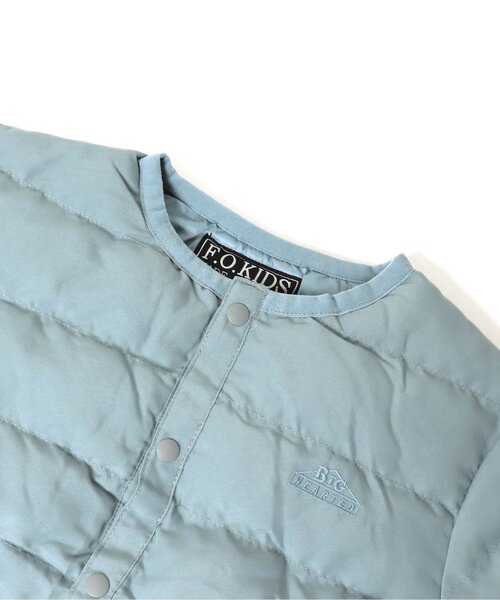 F.O.KIDS（エフオーキッズ）の「ライトインナージャケット_ウォッシャブル（ダウンジャケット/コート・キッズ・カモフラージュ/チャコール/ブルー/ゴールド/ブラック・140/130/120/110/100/95/90/80）」の17枚目の写真