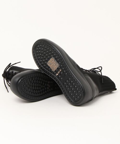 MUUM（ムーム）の「【MUUM】　軽量厚底レースアップブーツ（ブーツ・レディース・アイボリー/グレー/ブラック・S/M/L/LL）」の4枚目の写真