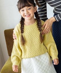 lulpini | [lulpini] クルーネックケーブルニット(ニット/セーター)