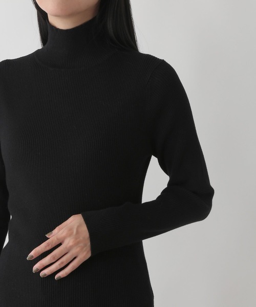 LOWRYS FARM(ローリーズファーム)の「12Gカラーリブタートル 294873(ニット/セーター・レディース・ホワイト/ブラウン/レッド/グリーン/ブラック・FREE)」の20枚目の写真