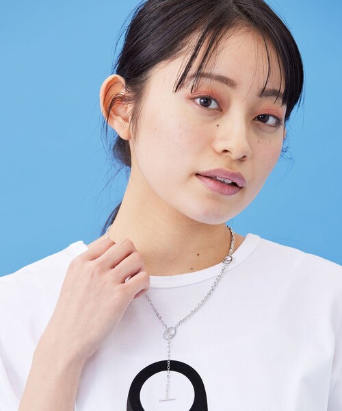 ANEVER（アンエバー）の「09 LOGO 3WAY チェーンネックレス 