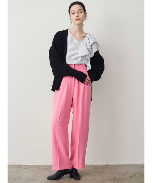 ELENDEEK（エレンディーク）の「ウエストコンシャスニットカーディガン（カーディガン/ボレロ・レディース・ライトグレー/ブラック/ミント・FREE）」の10枚目の写真