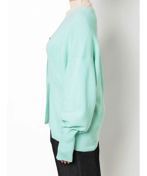 ELENDEEK（エレンディーク）の「ウエストコンシャスニットカーディガン（カーディガン/ボレロ・レディース・ライトグレー/ブラック/ミント・FREE）」の18枚目の写真