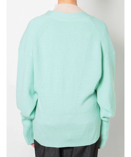 ELENDEEK（エレンディーク）の「ウエストコンシャスニットカーディガン（カーディガン/ボレロ・レディース・ライトグレー/ブラック/ミント・FREE）」の19枚目の写真