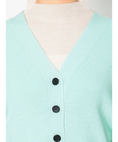 ELENDEEK（エレンディーク）の「ウエストコンシャスニットカーディガン（カーディガン/ボレロ・レディース・ライトグレー/ブラック/ミント・FREE）」の20枚目の写真