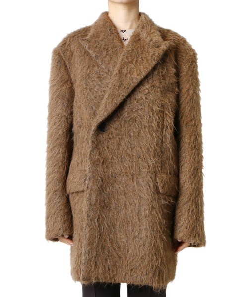 LE CIEL BLEU(ルシェルブルー)の「スリーアルパカシャギーテーラードジャケット / Suri Alpaca Shaggy Tailored Jacket(その他アウター・レディース・グレー/ブラウン・36)」の13枚目の写真