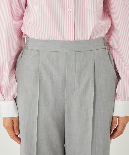 green label relaxing（グリーンレーベルリラクシング）の「［size SHORT/TALLあり］T/R/PU オルマイパンツ ワイド（その他パンツ・レディース・ブラック/ライトグレー/ピンク/ロイヤルブルー/その他1/ターコイズブルー・34/SHORT/40/TALL/42/44/36/38）」の16枚目の写真