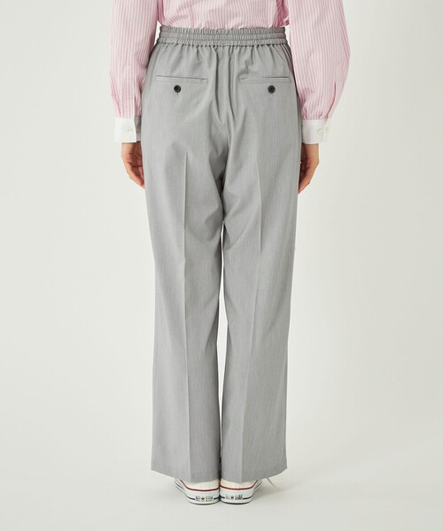 green label relaxing（グリーンレーベルリラクシング）の「［size SHORT/TALLあり］T/R/PU オルマイパンツ ワイド（その他パンツ・レディース・ブラック/ライトグレー/ピンク/ロイヤルブルー/その他1/ターコイズブルー・34/SHORT/40/TALL/42/44/36/38）」の17枚目の写真