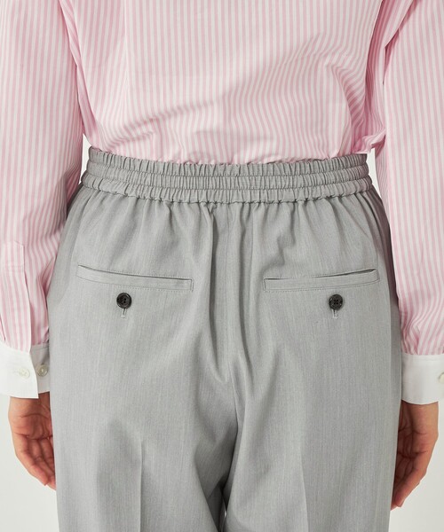 green label relaxing（グリーンレーベルリラクシング）の「［size SHORT/TALLあり］T/R/PU オルマイパンツ ワイド（その他パンツ・レディース・ブラック/ライトグレー/ピンク/ロイヤルブルー/その他1/ターコイズブルー・34/SHORT/40/TALL/42/44/36/38）」の18枚目の写真