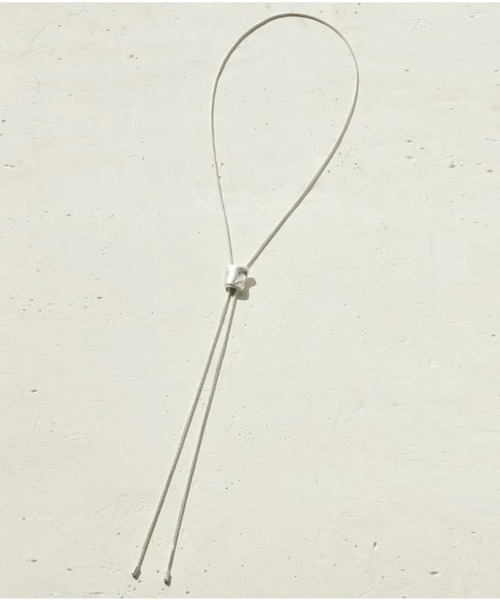 GOLDY（ゴールディ）の「【GOLDY】ループタイネックレス 3221101 / 3230904 / 3230309　※（ネックレス・レディース・ゴールド/シルバー系その他/ゴールド系その他/シルバー/シルバー系その他4/シルバー系その他6/シルバー系その他3/シルバー系その他5/ゴールド系その他6/ゴールド系その他3/ゴールド系その他4/ゴールド系その他5・FREE）」の3枚目の写真