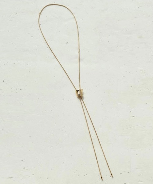 GOLDY（ゴールディ）の「【GOLDY】ループタイネックレス 3221101 / 3230904 / 3230309　※（ネックレス・レディース・ゴールド/シルバー系その他/ゴールド系その他/シルバー/シルバー系その他4/シルバー系その他6/シルバー系その他3/シルバー系その他5/ゴールド系その他6/ゴールド系その他3/ゴールド系その他4/ゴールド系その他5・FREE）」の8枚目の写真